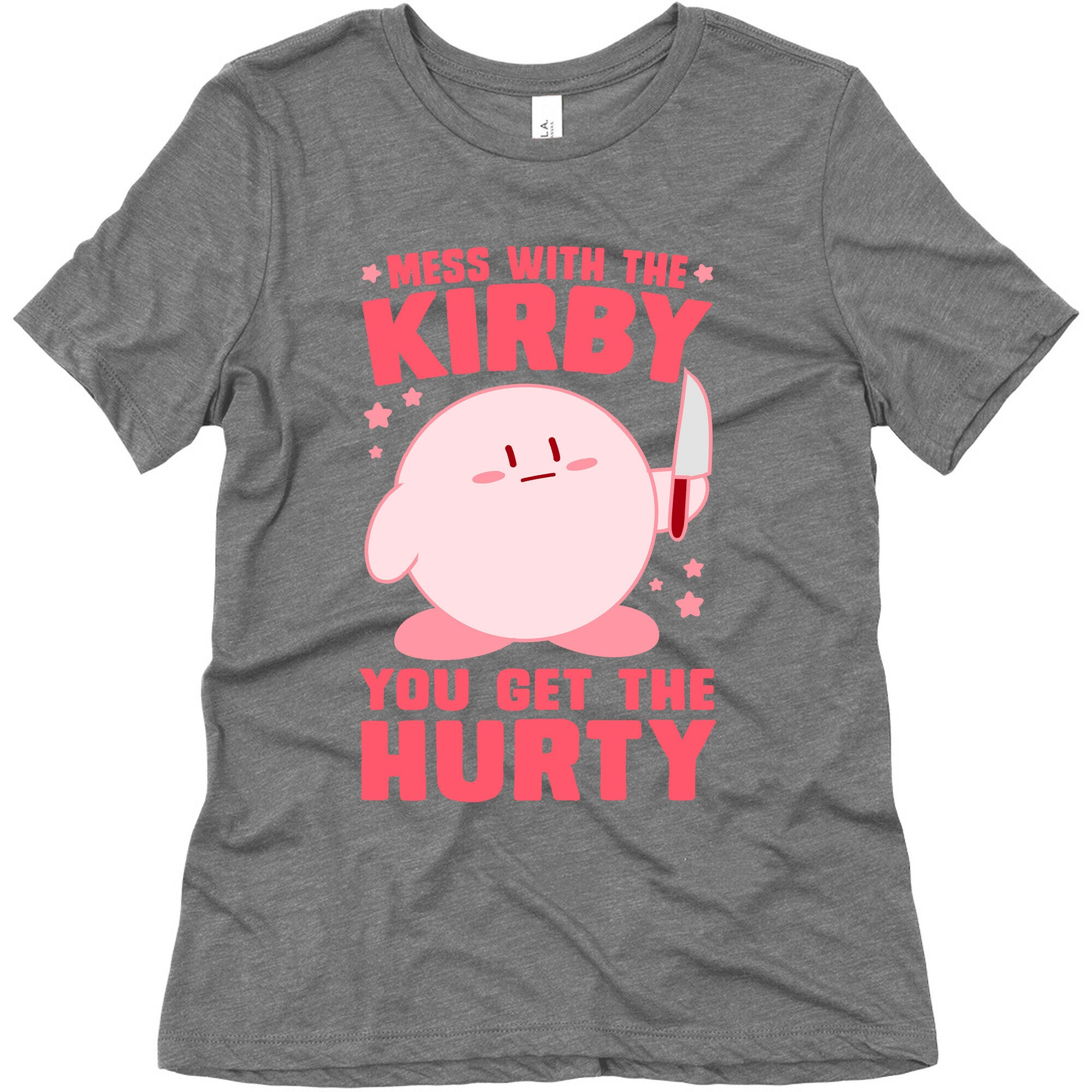 Mess With The Kirby, You Get The Hurty Women's Triblend Tee